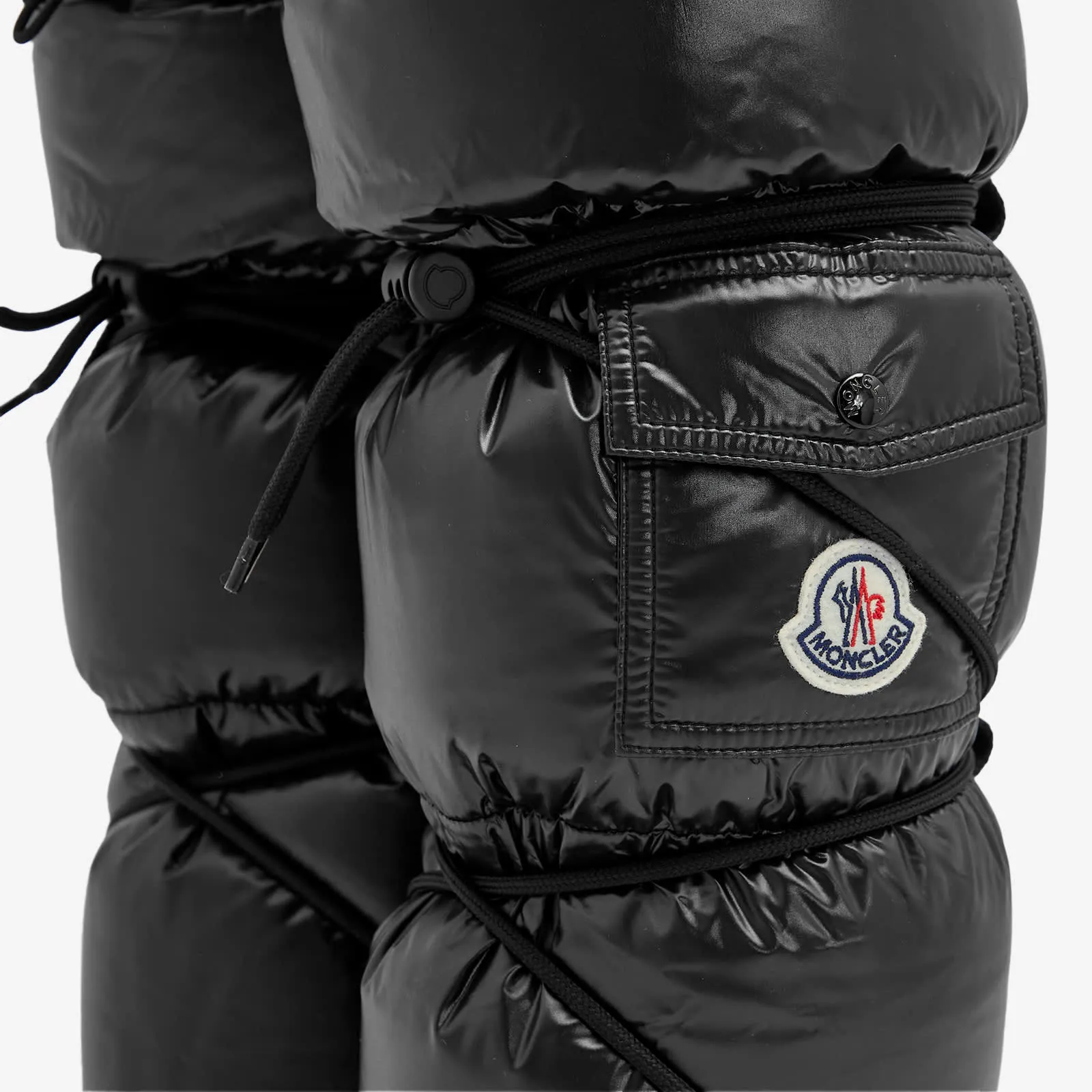 Moncler Gaia Pocket High Snow boots, black