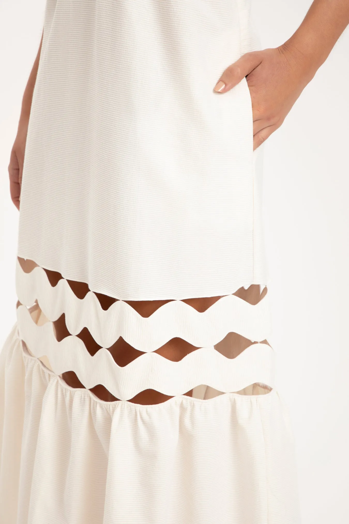 Moves Midi Dress With Straps