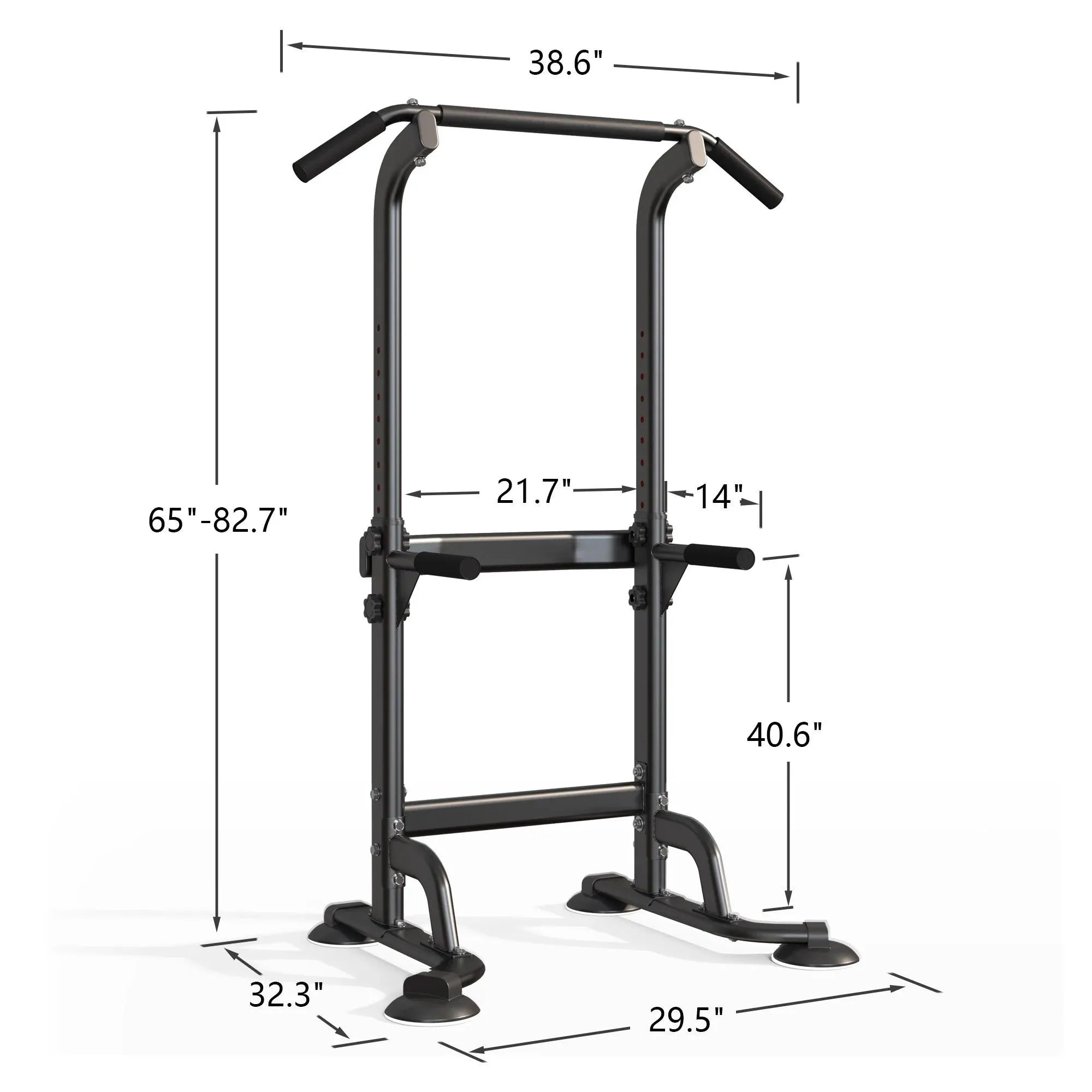 Power Tower Pull up Bar, Strength Training Workout Equipment