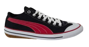 Puma 917 Lace Up Mens Black Red Textile Low Trainers 345391 30