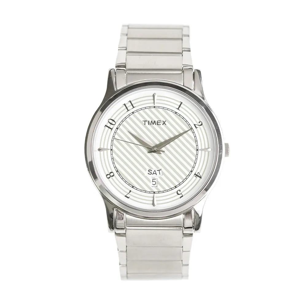 R4 Series 3-Hand Day Date 39mm Stainless Steel Band