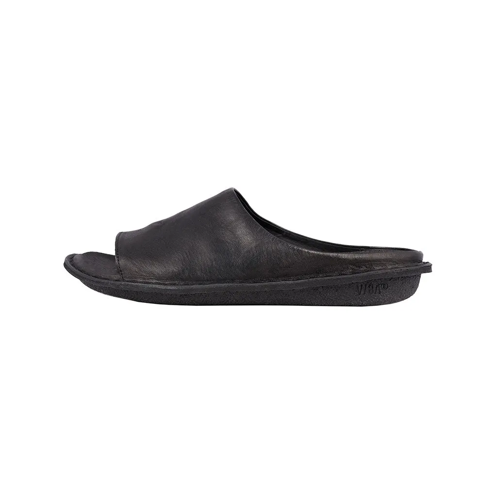 SAINT TROPEZ Leather Preto Black