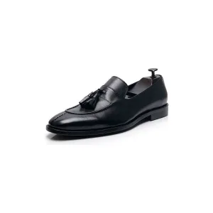 TasselLux Exotic Leather Oxford Dress Loafers