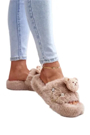 TEEK - Bear Head Slippers