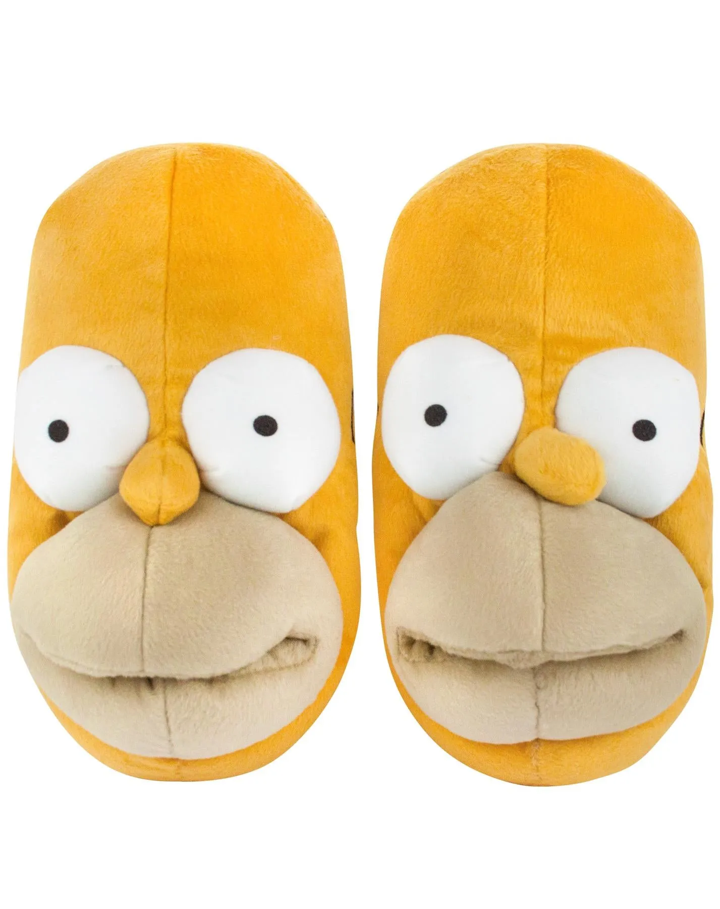 The Simpsons Homer Simpson Men's Plush Novelty 3D Slippers