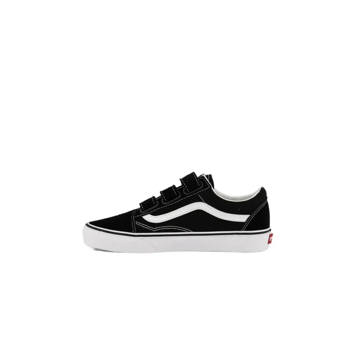 Unisex Vans Old Skool V Black/White Strap Shoes