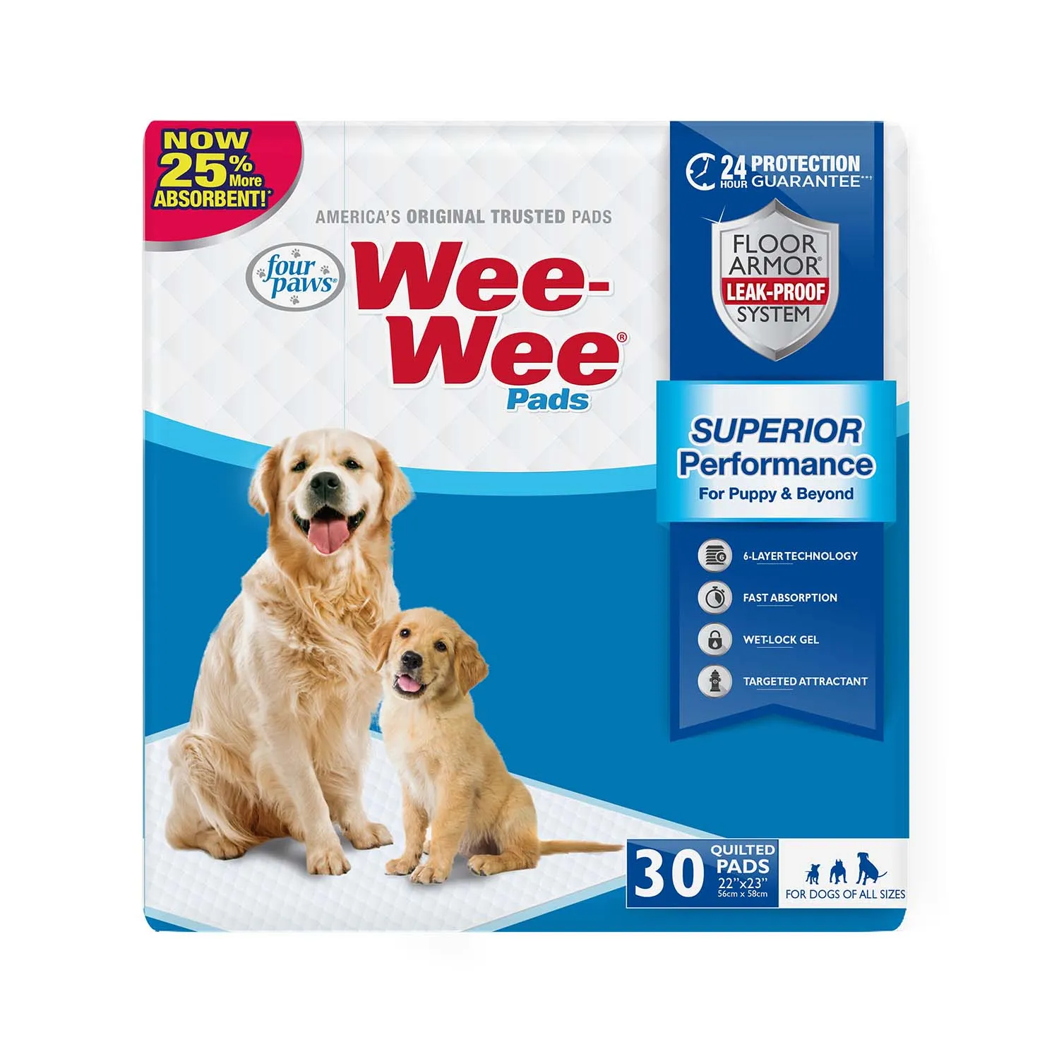 Wee-Wee Superior Performance Dog Pee Pads