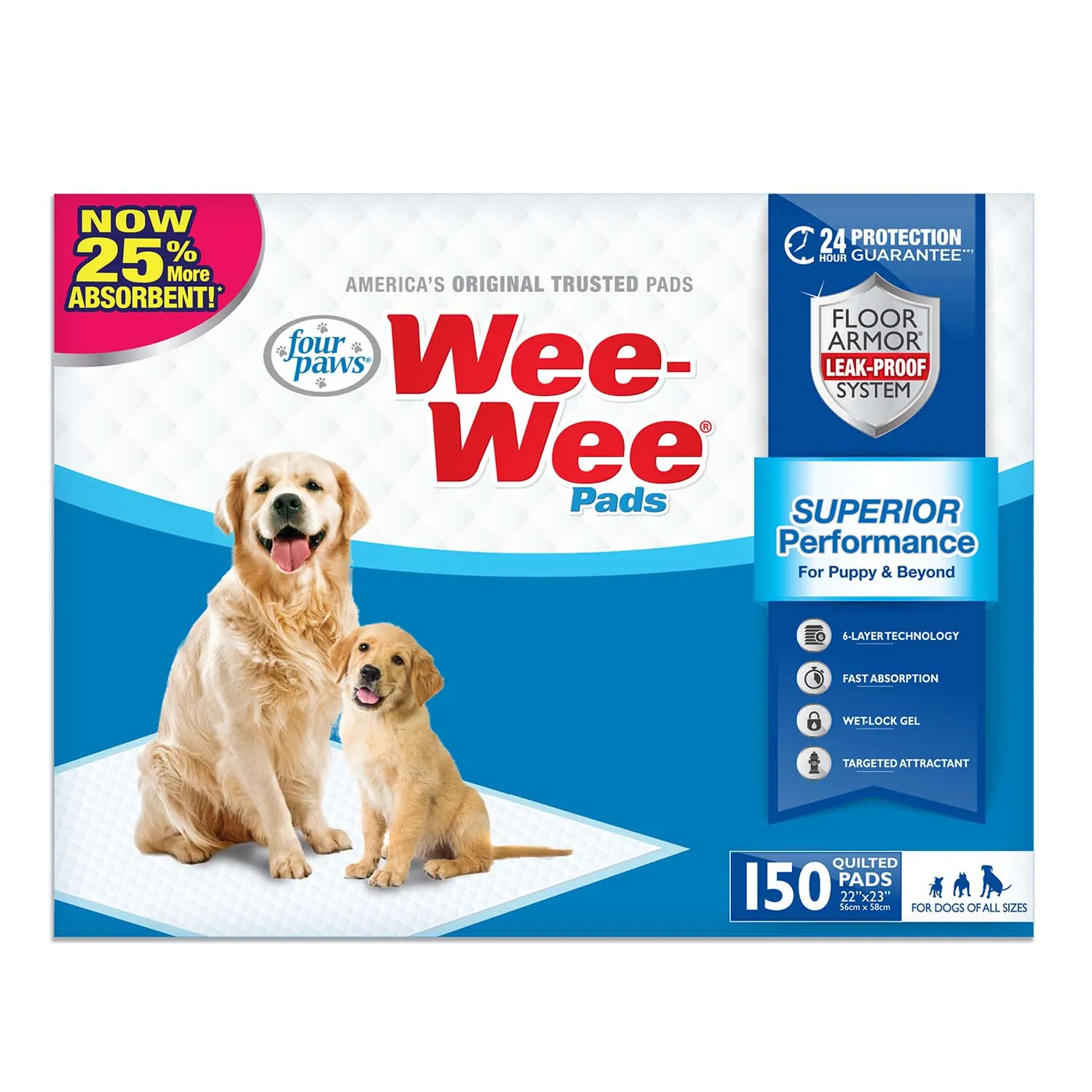 Wee-Wee Superior Performance Dog Pee Pads