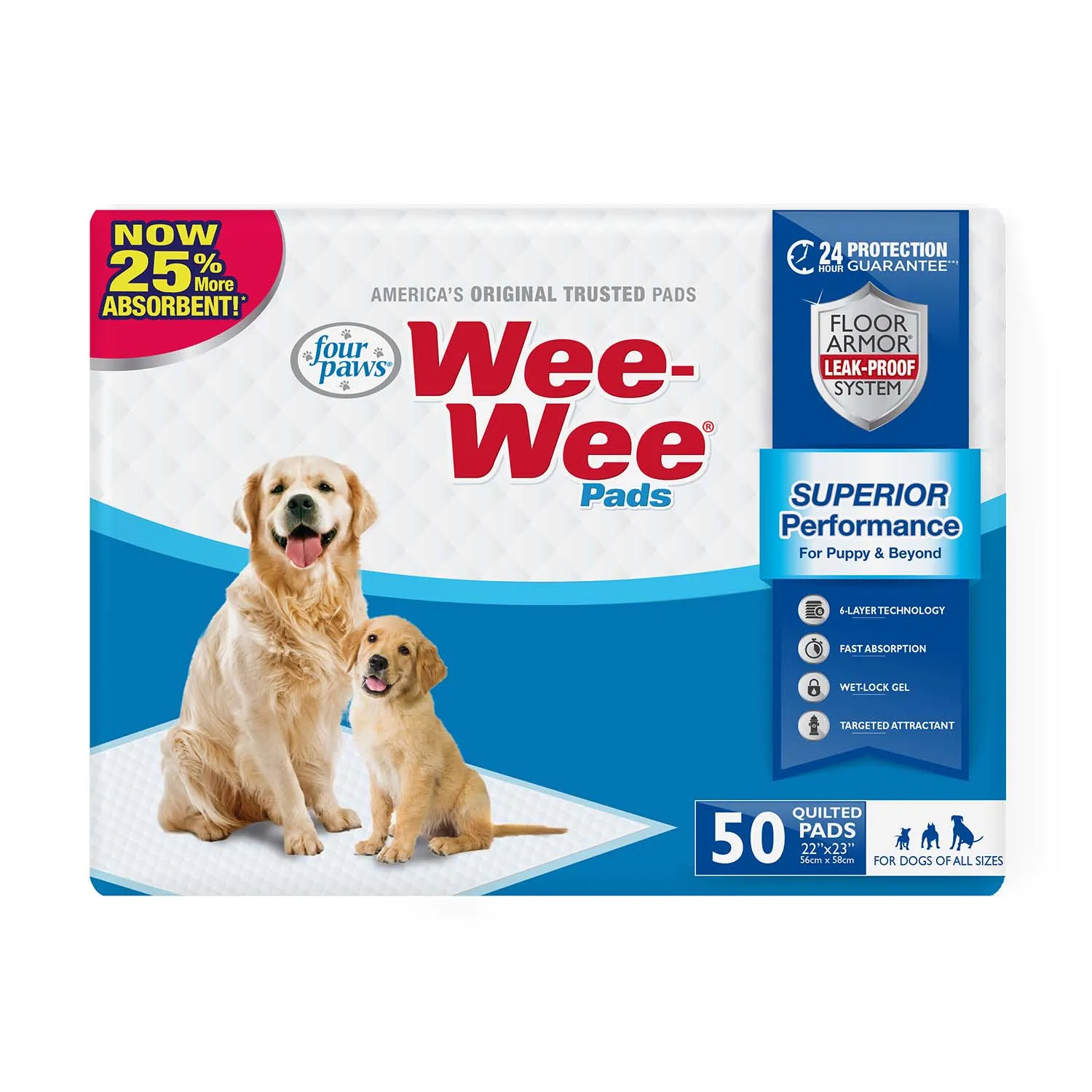 Wee-Wee Superior Performance Dog Pee Pads