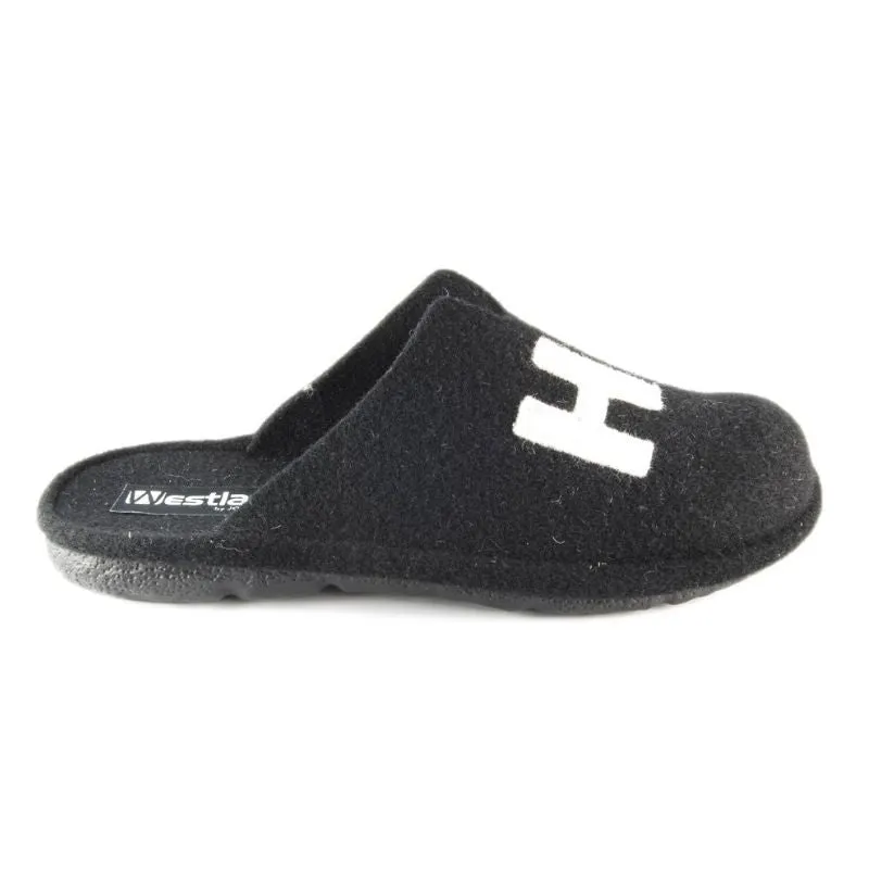 Westland Lille 102 Black Women's Slippers